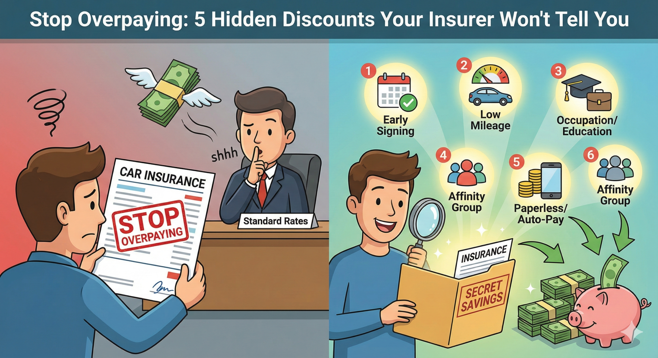Stop Overpaying: 5 Hidden Discounts Your Insurer Won’t Tell You